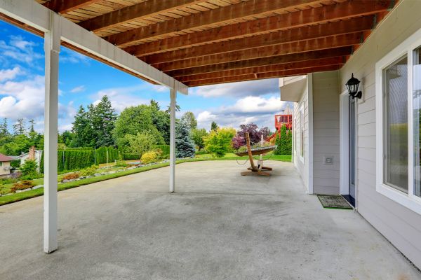 Backyard Patio Installation in Hendersonville