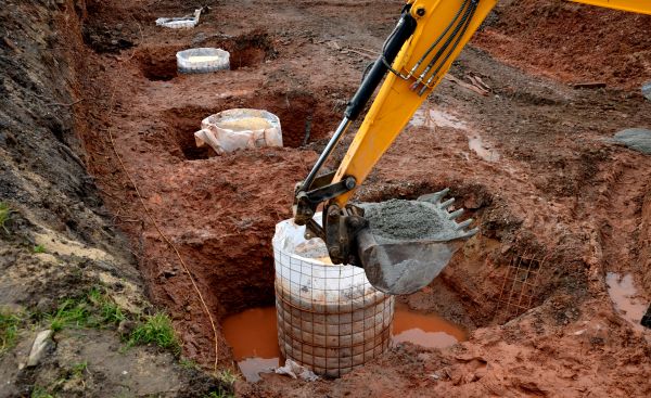 Foundation Piling in Hendersonville