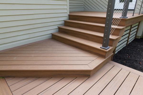 Patio Staircase Construction in Hendersonville