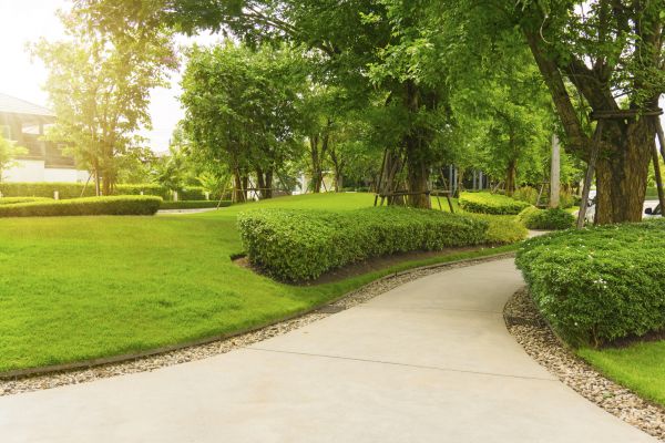 Walkway Concrete Installation in Hendersonville