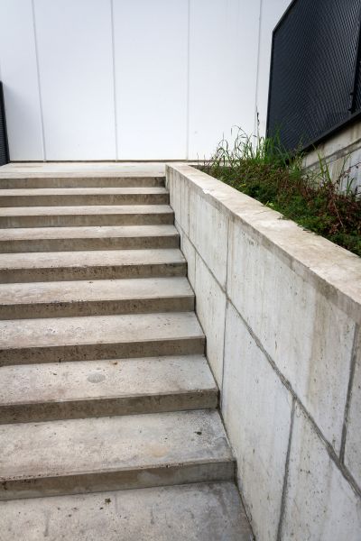 Cement Stair Installation in Hendersonville