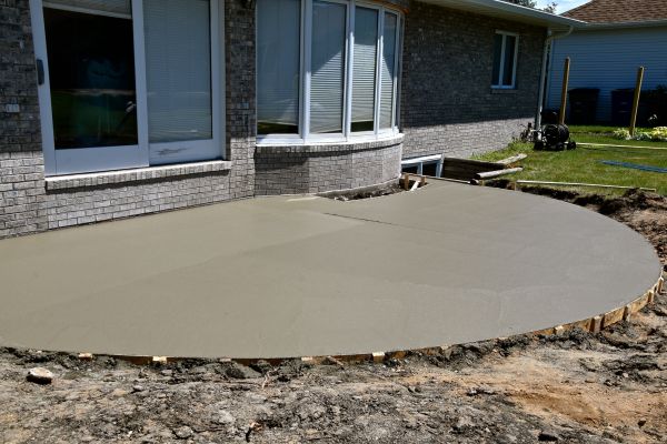 Deck Concrete Construction in Hendersonville
