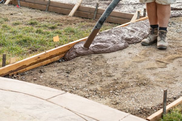 Concrete Deck Pouring in Hendersonville