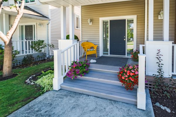 Entryway Steps Replacement in Hendersonville