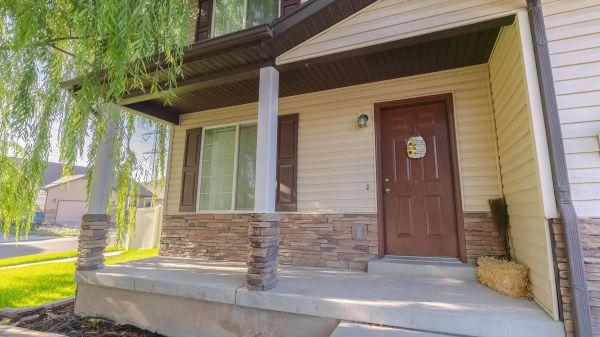 Concrete Porch Installation in Hendersonville