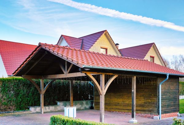 Carport Base Construction in Hendersonville