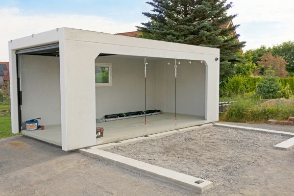 Garage Foundation Installation in Hendersonville