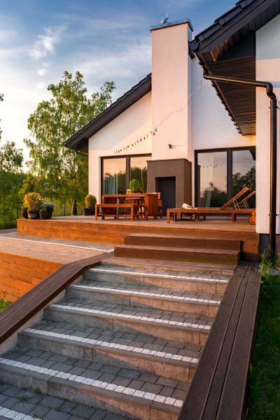 Patio Steps Replacement in Hendersonville