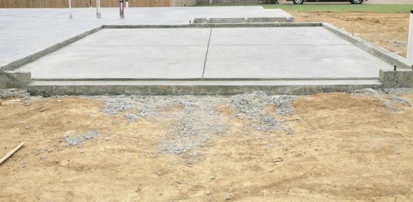 Garage Foundation Replacement in Hendersonville