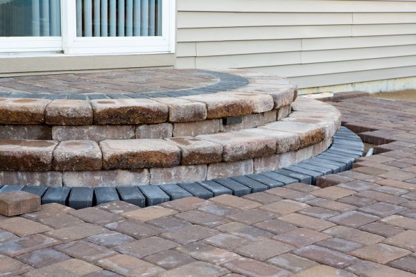 Patio Step Installation in Hendersonville