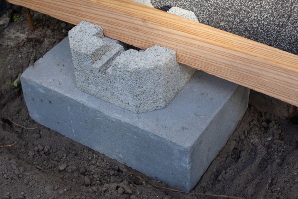Deck Footings Installation in Hendersonville