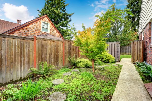 Backyard Walkway Construction in Hendersonville