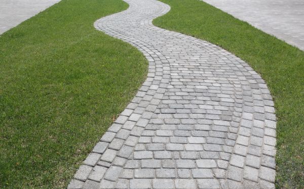 Yard Walkway Construction in Hendersonville