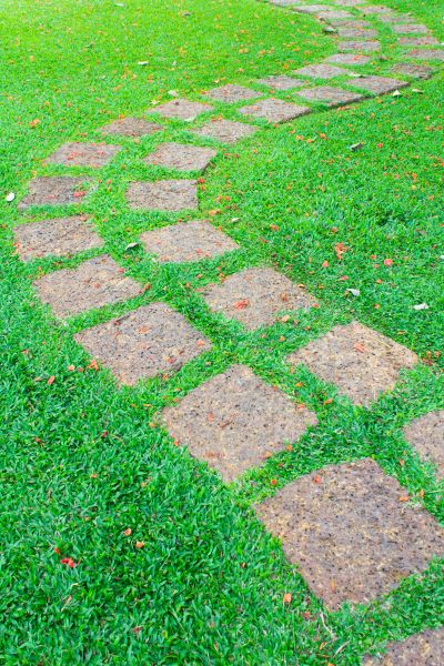 Backyard Pathway Construction in Hendersonville